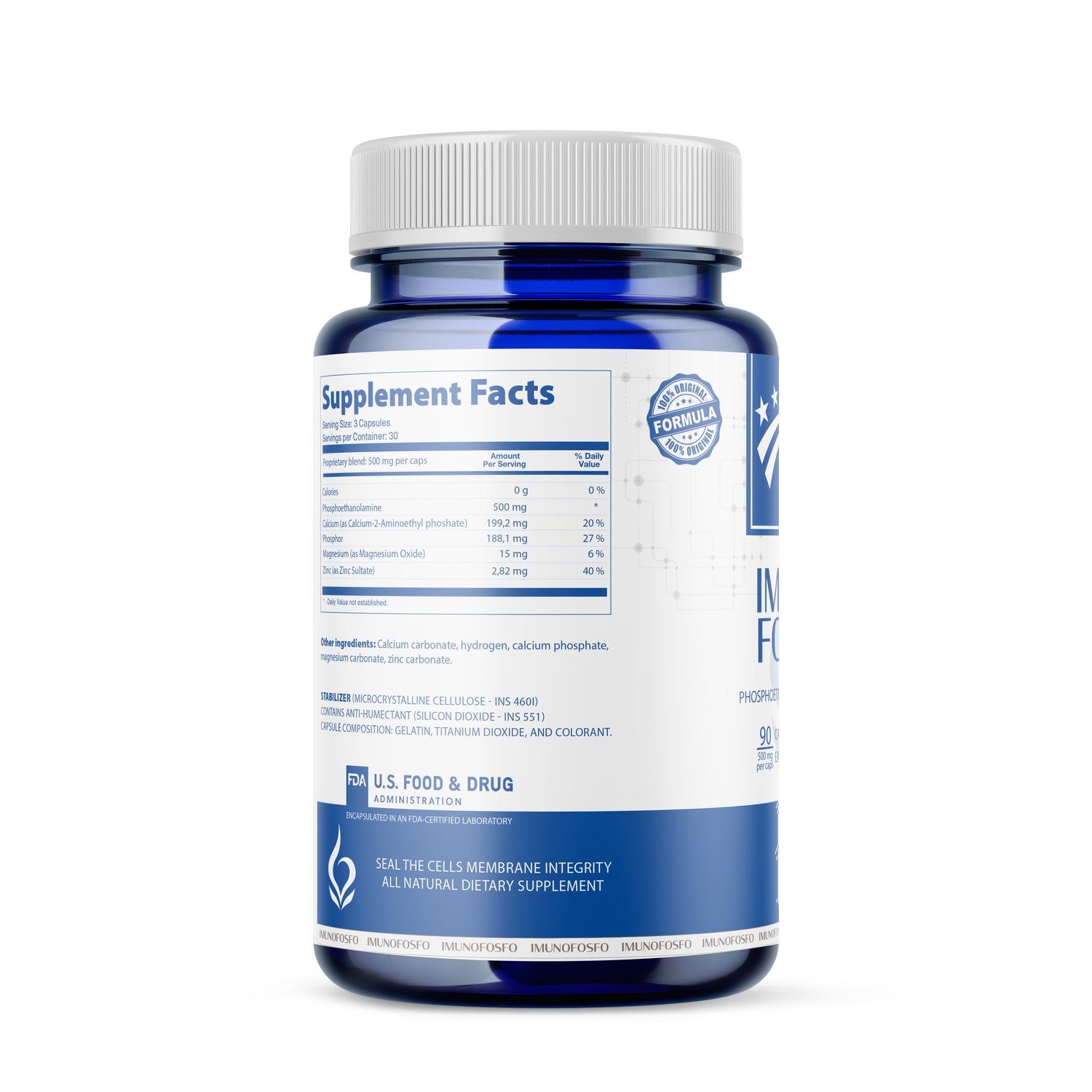 ImunoFosfo - Fosfoetanolamina Original Phospho Bioidentica