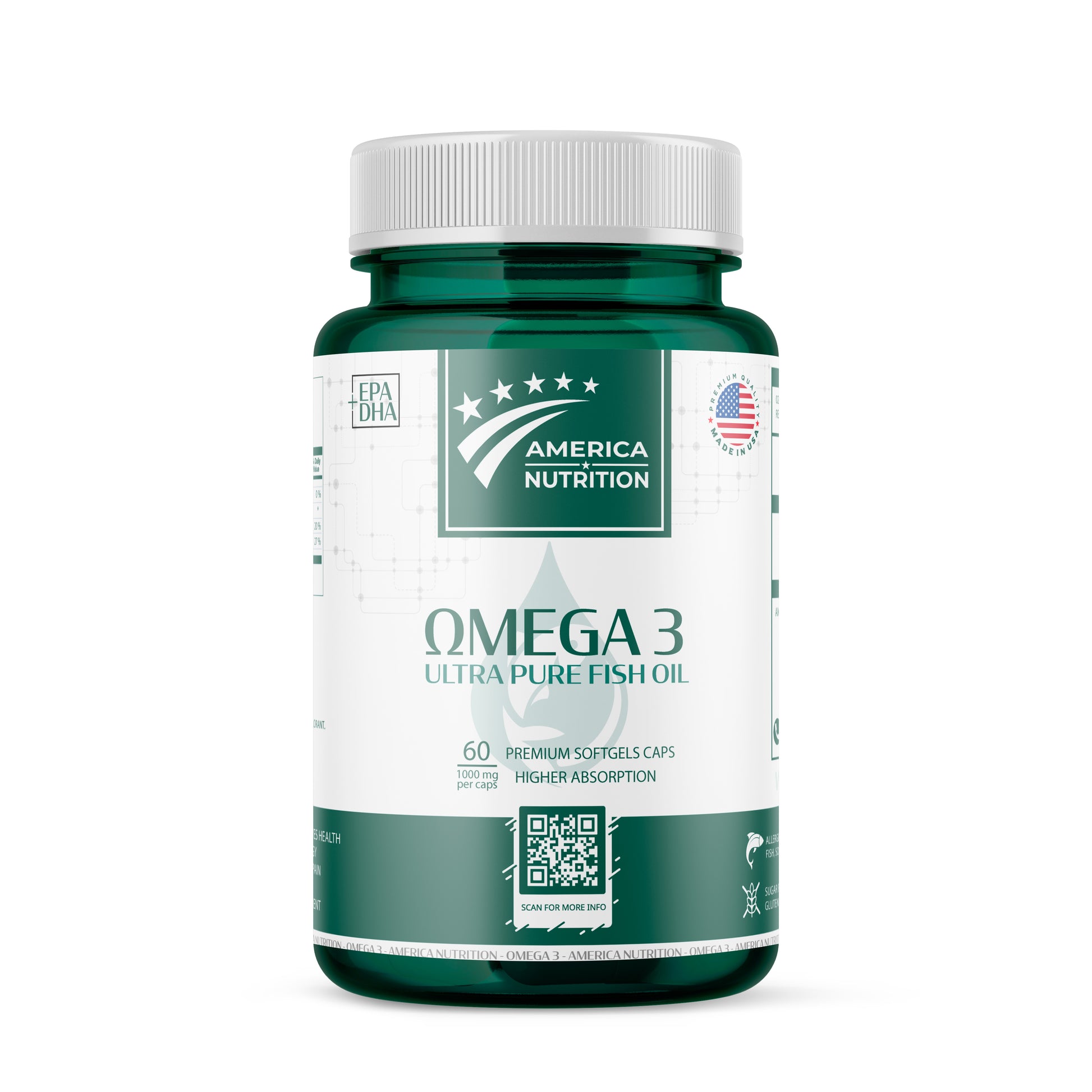 Omega 3 - Ultra Pure Fish Oil MEG3